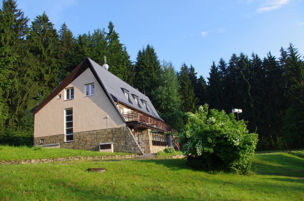 Penzion U Skritku Horní Bečva Bagian luar foto